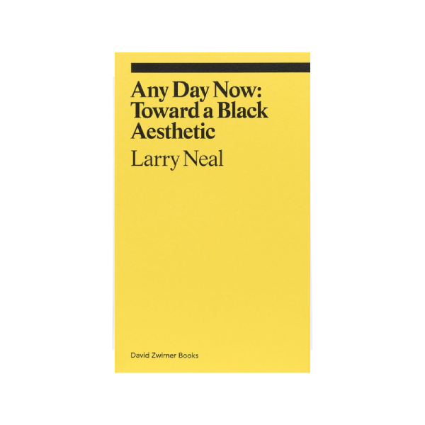 Any Day Now: Toward Black Aesthetic - Larry Neal