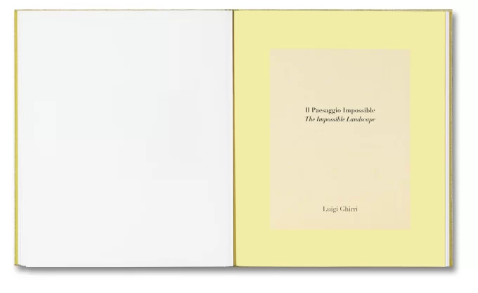Luigi Ghirri. Felicità - Alessio Bolzoni & Luca Guadagnino - térmita