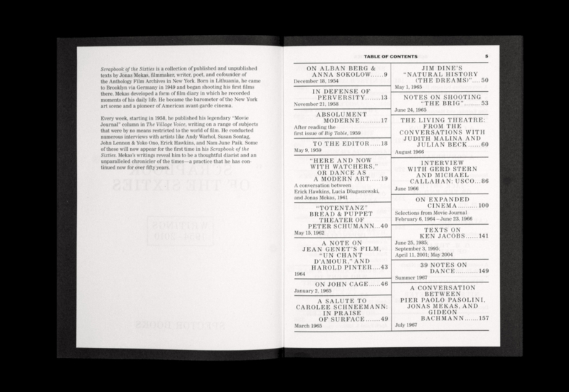 Scrapbook of the Sixties (Reprint) Writings 1954 – 2010 - Anne König / Jonas Mekas - Image 3