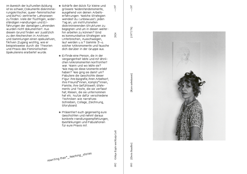 Doris Stauffer Source Book. Ideen für eine kollektive Kunstpraxis - Mara Züst and Simone Koller - Image 3