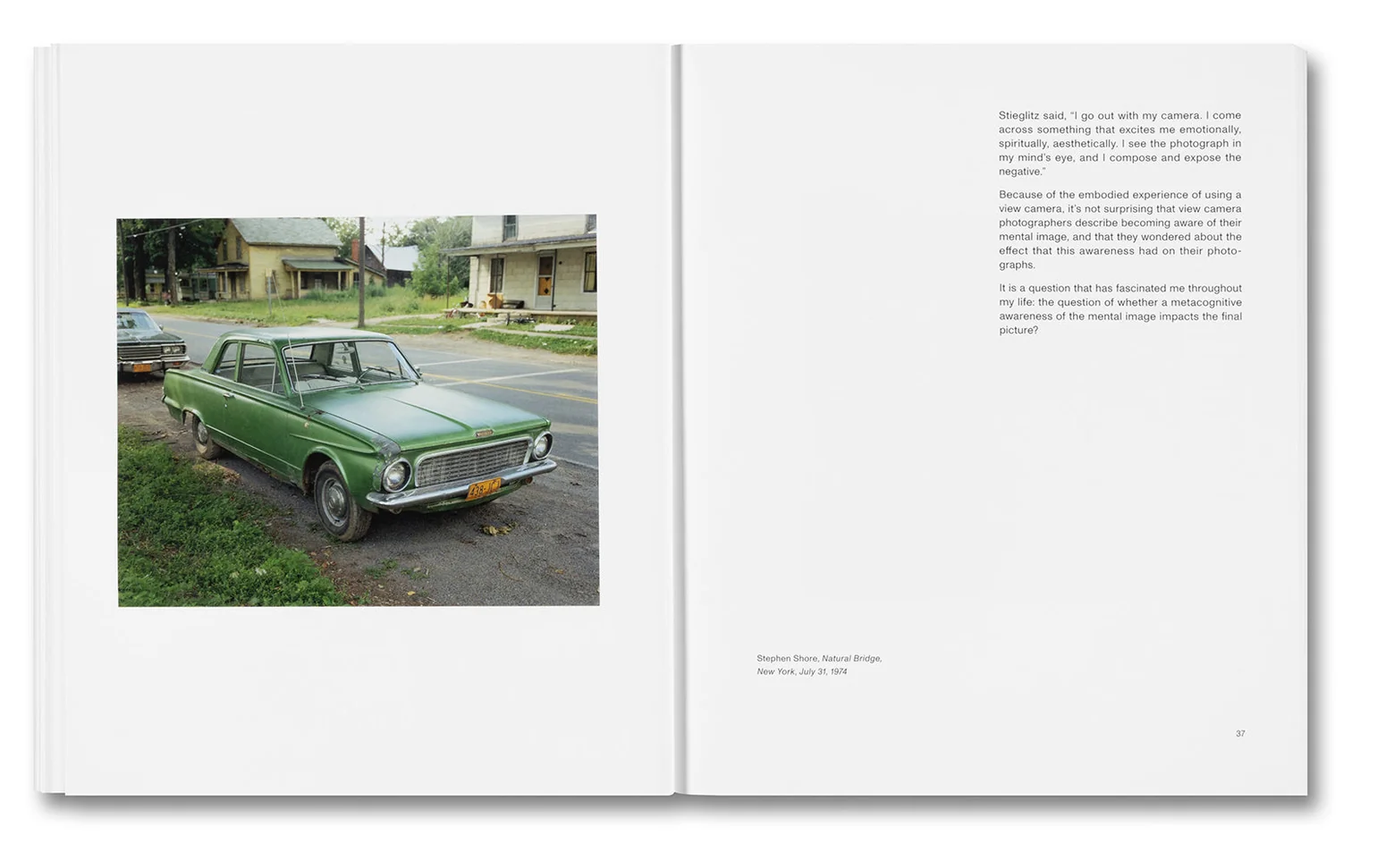 The Mental Image - Stephen Shore (signed) - Image 10